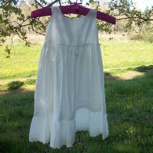 ANTIQ EARLY 1900S BABY FOLKLORE CHRISTEN DRESS SLP